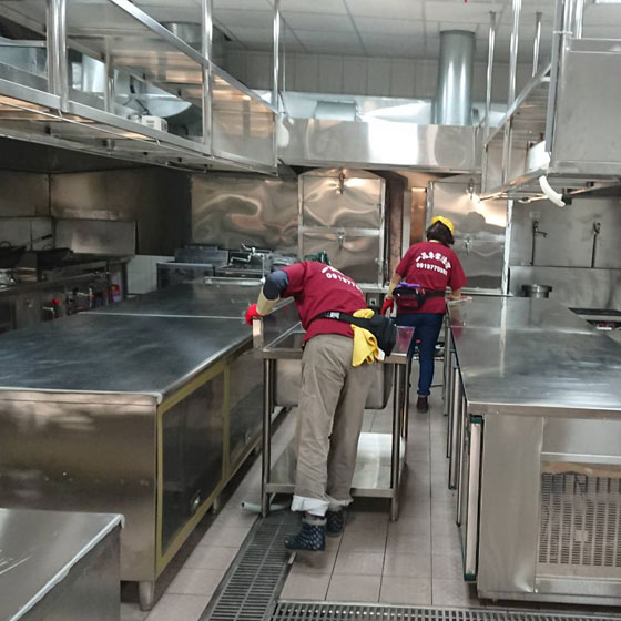 中央廚房清潔